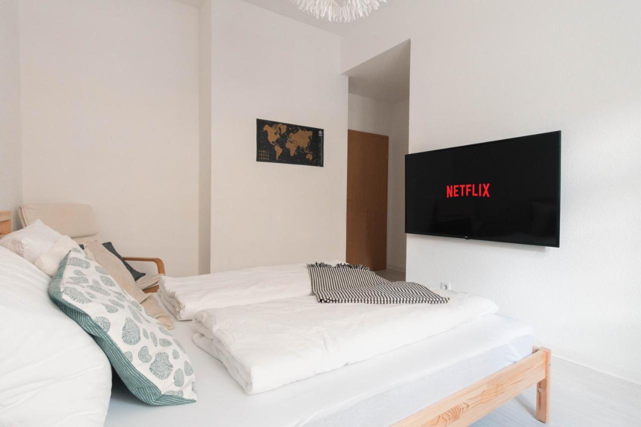 Gemütliche 45m² Wohnung mit NETFLIX&Disney+ Erfurt Exterior foto